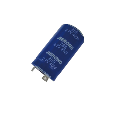 Суперконденсатор 2.7В 400Ф, применяется в лазерах, электромагнитных пушках, импульсных источниках питания
