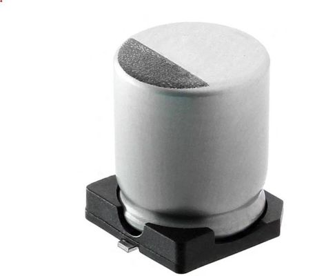 образец обломока электролитического конденсатора 5x5.4 конденсатора SMD 10uf 16v алюминиевый доступный