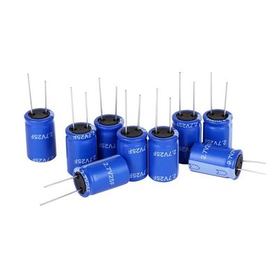 Вольт Supercapacitor 25F конденсатора 2,7 фарады супер безуходное