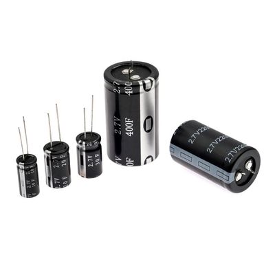 1F~400F 2.7V высокотемпературное Supercapacitor Ultracapacitor цилиндрическое