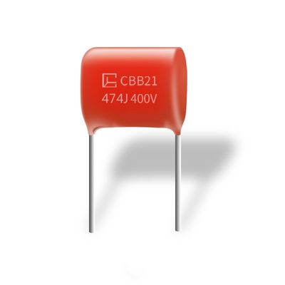 CBB21 474J 400V металлизировало пленочный конденсатор полипропилена с хорошим сопротивлением изоляции