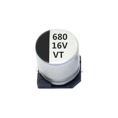 Электролитическое алюминиевое представление конденсатора 680uf 16v хорошее электрическое