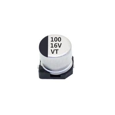 Стабилизированный конденсатор представления 100uf 16v SMD, электролитический алюминиевый конденсатор