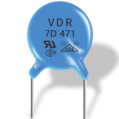 7D471K Варистор оксида металла 1pF-1000pF 6V-1500V 0,5W-10W