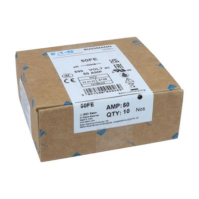 Eaton Bussmann серии высокоскоростной британский стандарт BS88 предохранитель 50FE