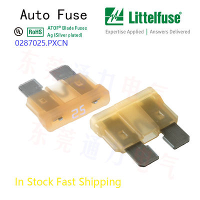 Автомобильный мини-бледновый предохранитель Littelfuse 2A Grey Часть No 0287002.PXCN