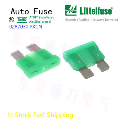 Автомобильный мини-бледновый предохранитель Littelfuse 2A Grey Часть No 0287002.PXCN