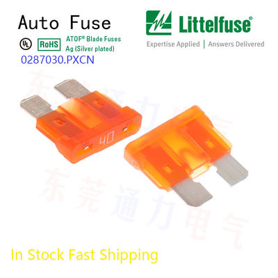 Автомобильный мини-бледновый предохранитель Littelfuse 2A Grey Часть No 0287002.PXCN