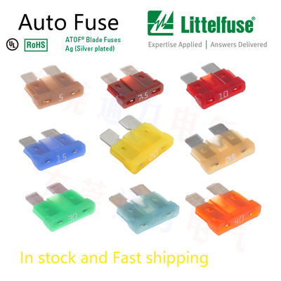 Автомобильный мини-бледновый предохранитель Littelfuse 2A Grey Часть No 0287002.PXCN