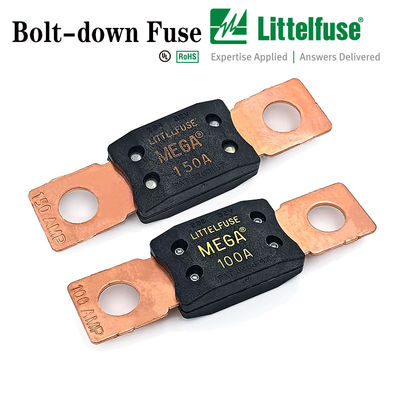 Littelfuse MEGA 0298060 Bolt Down Auto Fuse Серия 298 автомобильный предохранитель батарейный ящик предохранитель