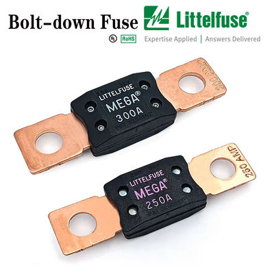 Littelfuse MEGA 0298060 Bolt Down Auto Fuse Серия 298 автомобильный предохранитель батарейный ящик предохранитель