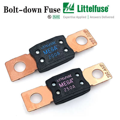 Littelfuse MEGA 0298060 Bolt Down Auto Fuse Серия 298 автомобильный предохранитель батарейный ящик предохранитель